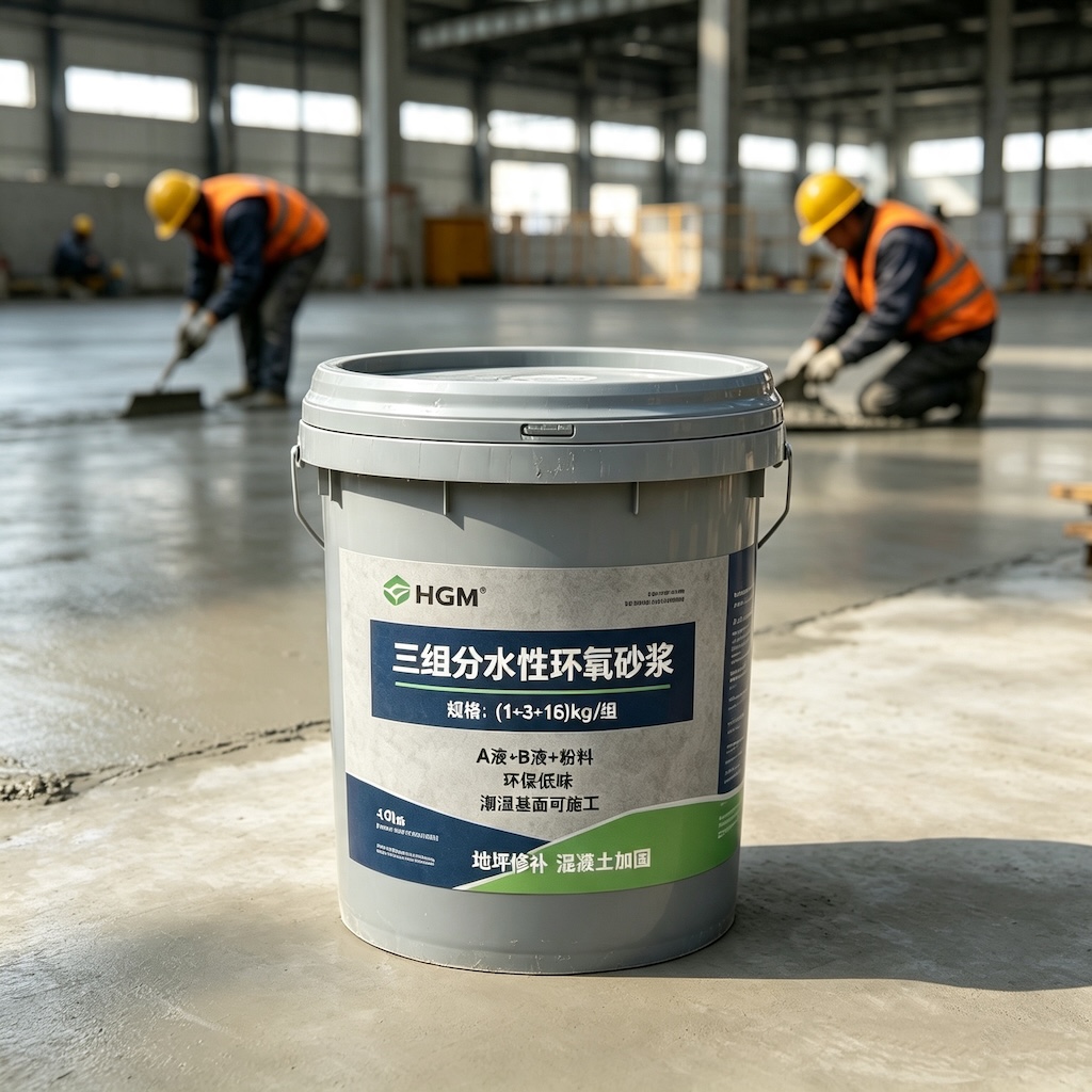 利通三组份水性环氧砂浆
